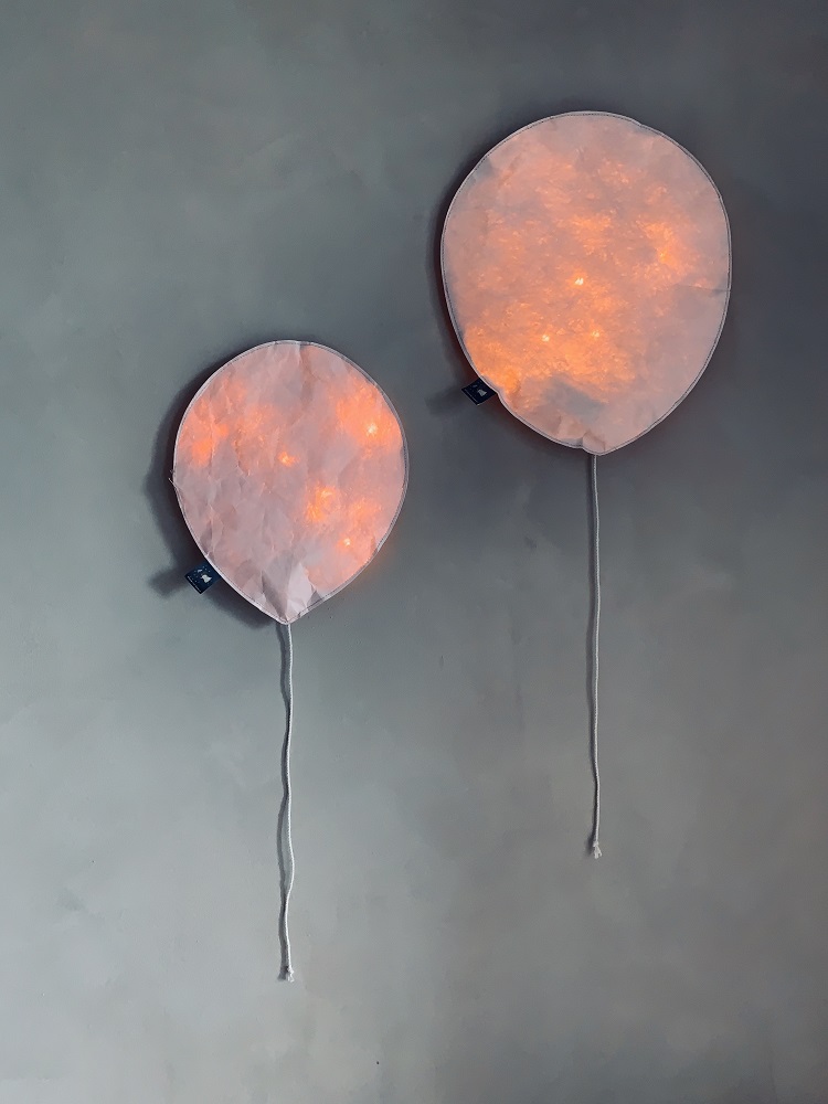 Lampe Luftballon blush pink L