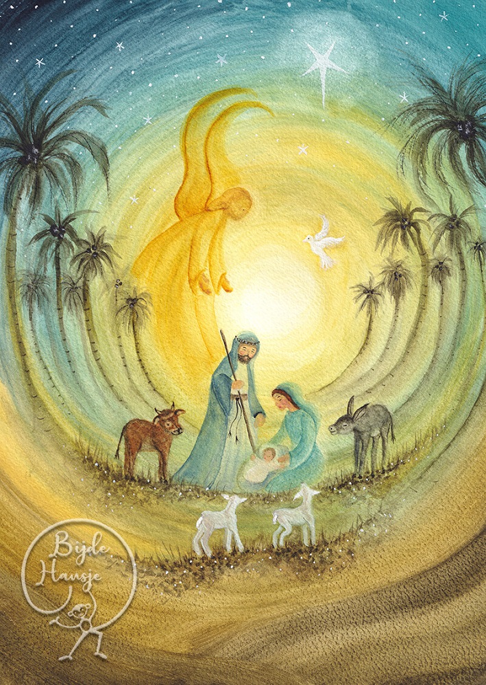 A6 Karte Nativity Story