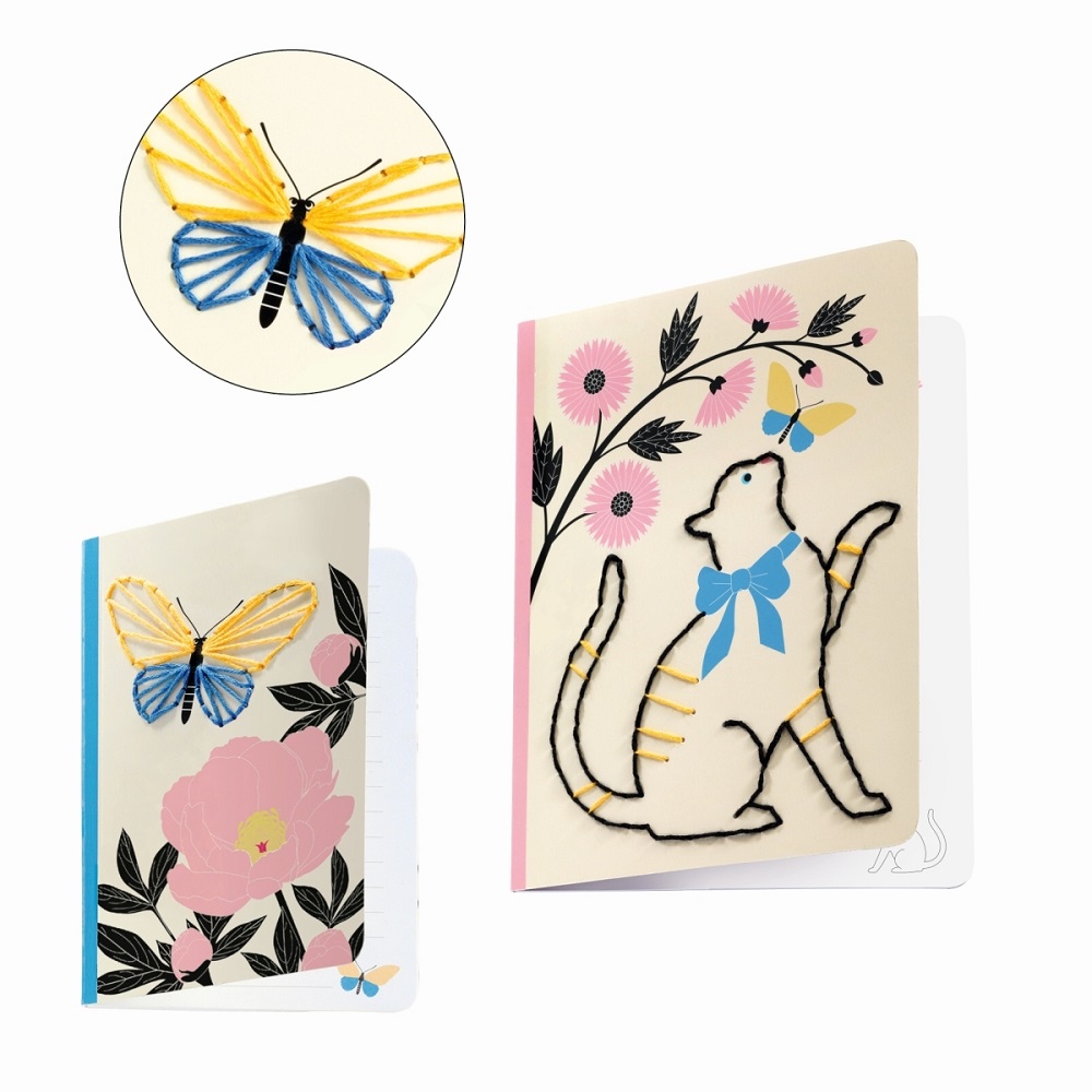 Djeco Geheimes Notizbuch Fiona Mit Zauberstift - Kreatives Malbuch Für Kinder