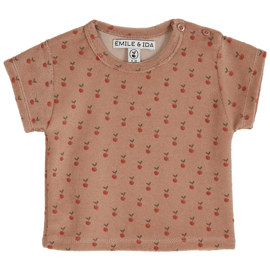 T-Shirt Apfel terracotta